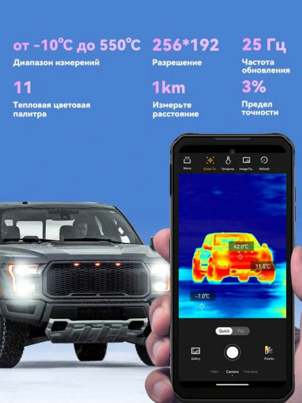 Смартфон Oukitel IIIF150 Raptor 12/256Gb Amethyst Metallic